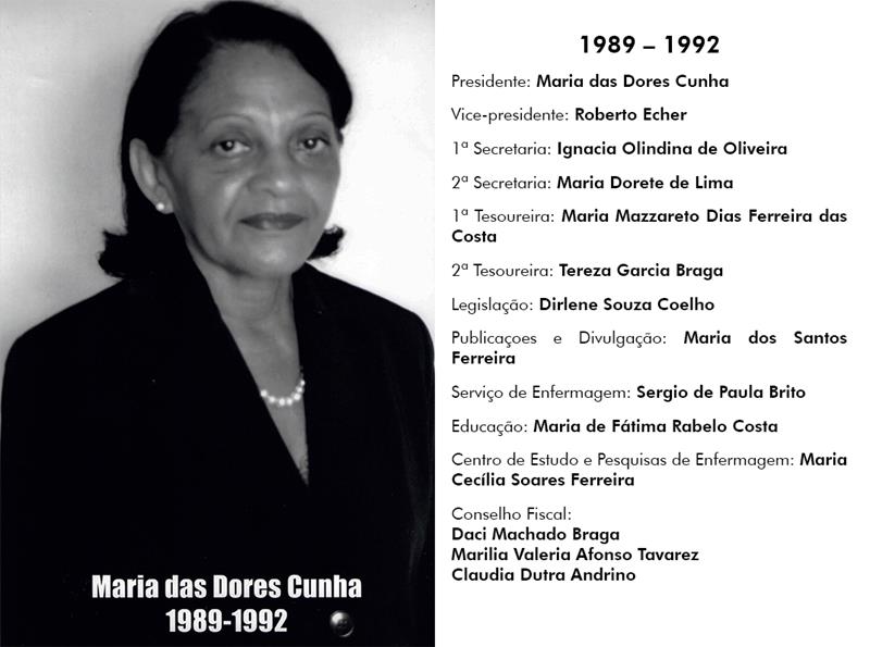 Maria das Dores Cunha | 1989-1992
